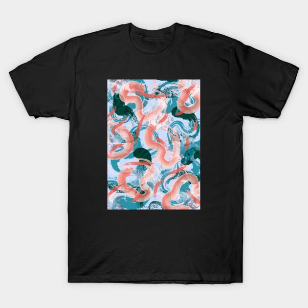 Koi Pond T-Shirt by LauraOConnor